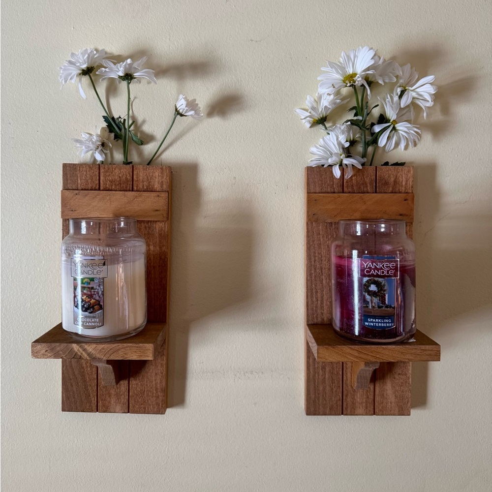 Handmade Rustic Farmhouse Sconces